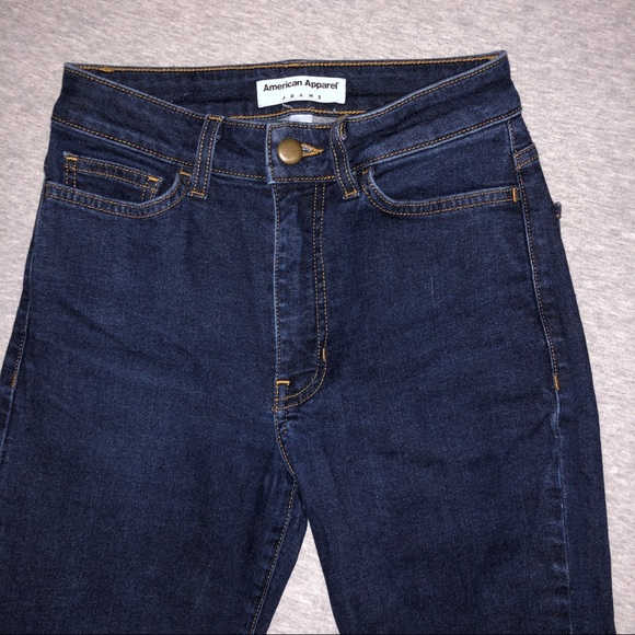 American Apparel | Dark Blue Jeans | Size 25 - Picture 3 of 4